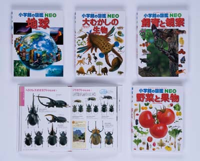 小学館の図鑑NEO DVDなしセット 既5巻｜HONLINE（ホンライン）